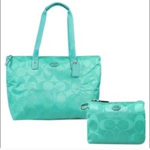 COACH weekender tote